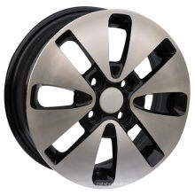 Exporter hot sale alloy silver 41 ET 100 PCD rims for car 14 inch with 4 holes